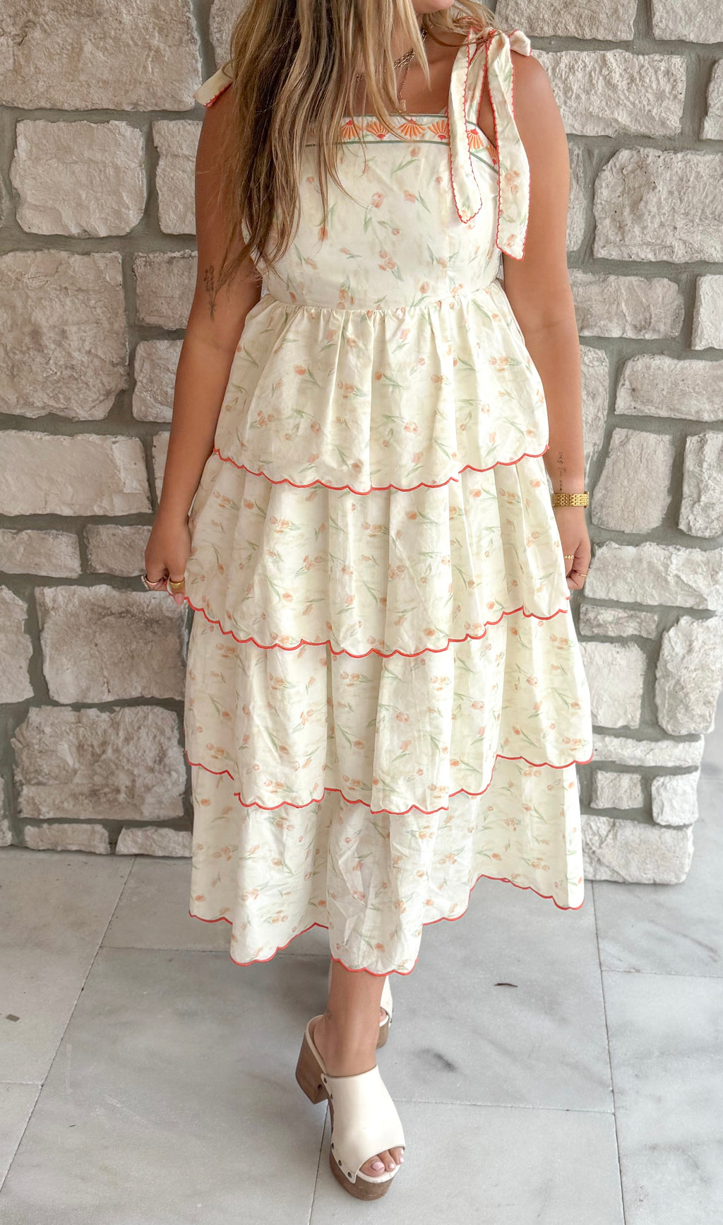 Apricot Hymn Dress
