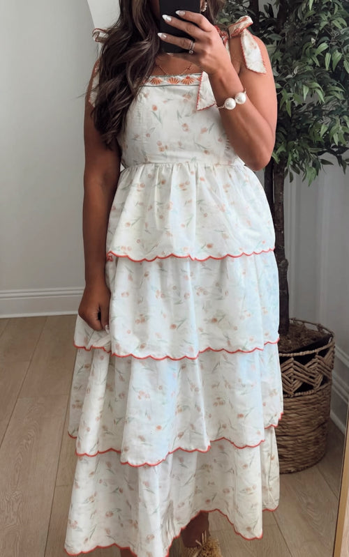 Apricot Hymn Dress