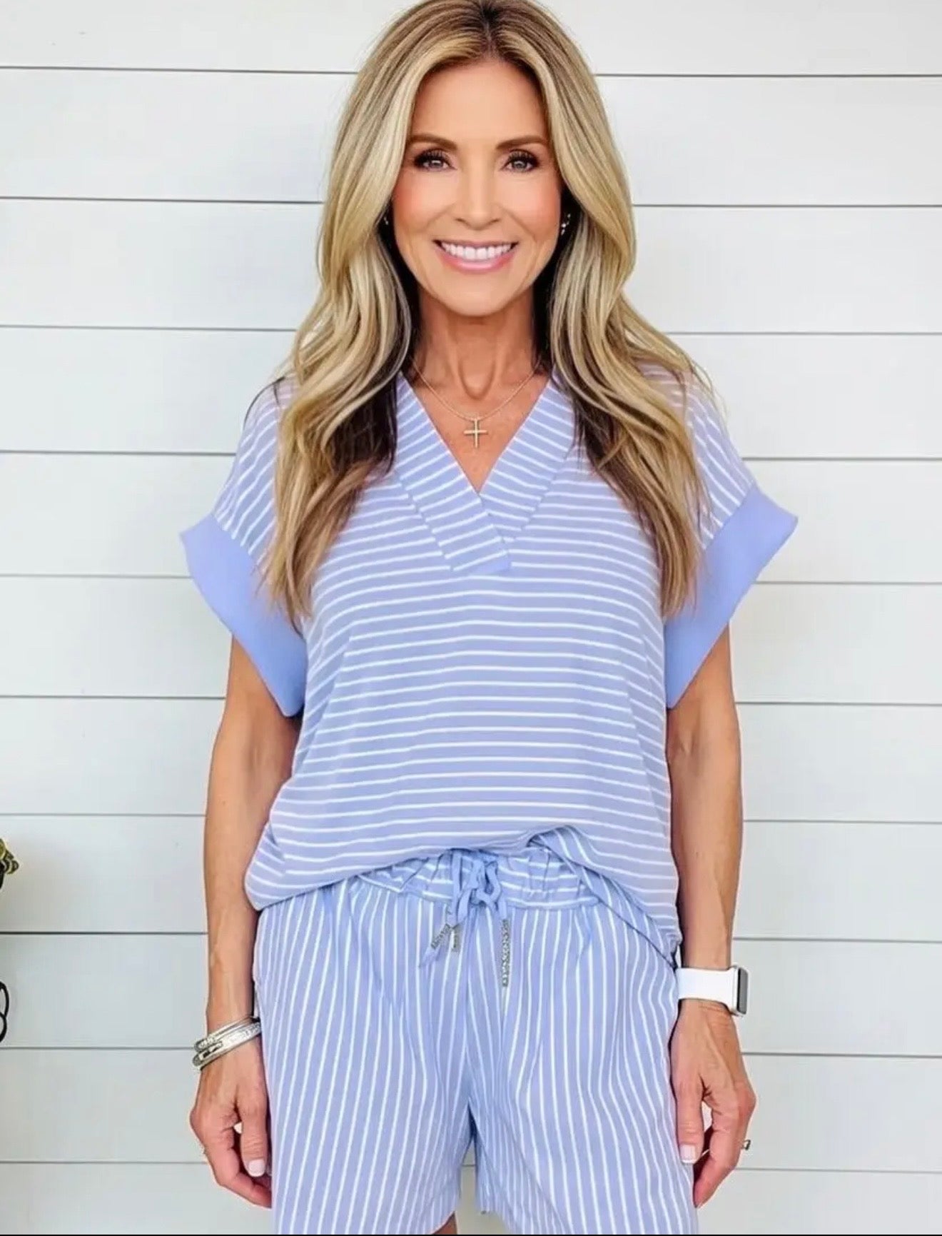 Blue Stripe Set