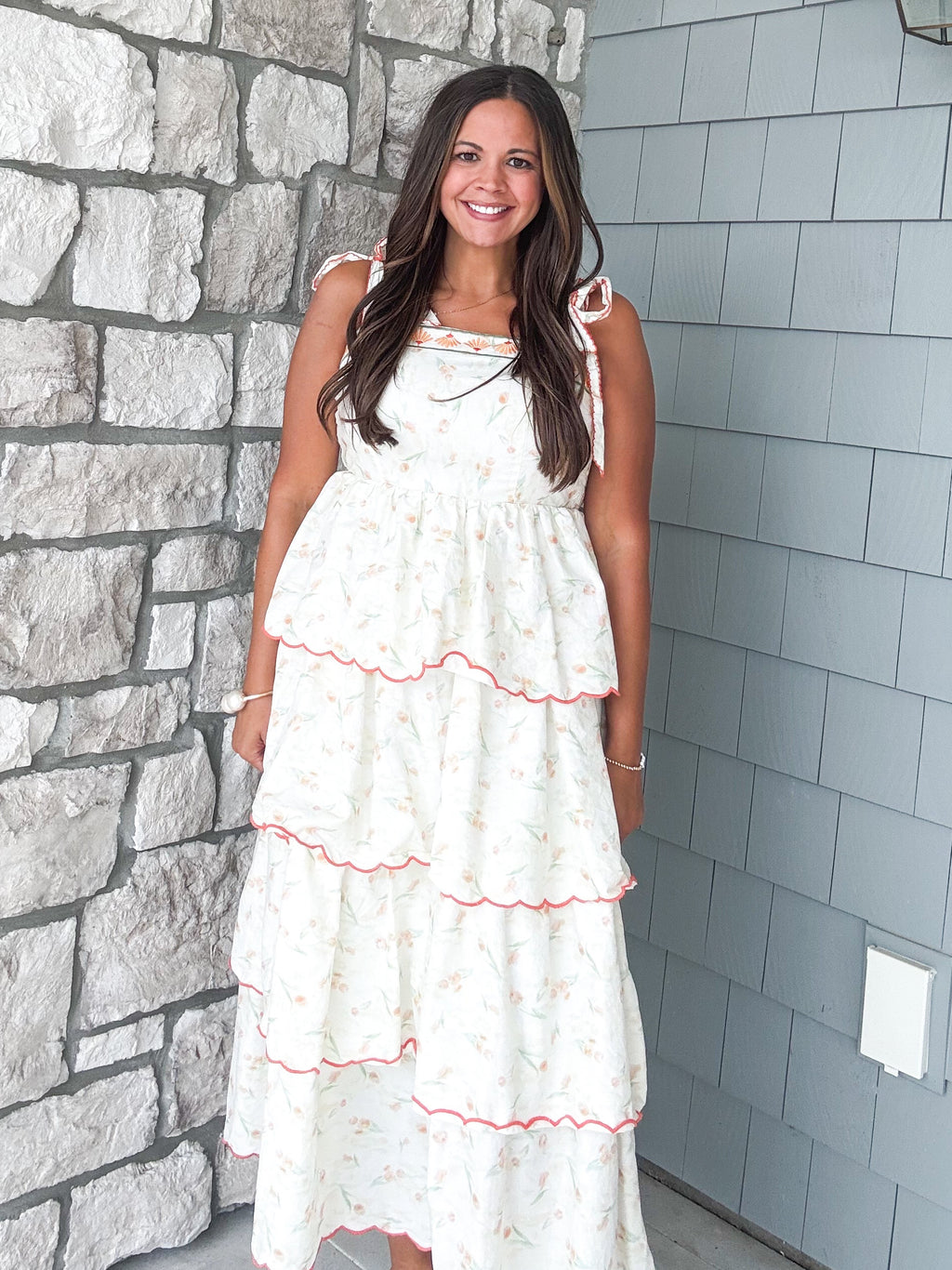 Apricot Hymn Dress