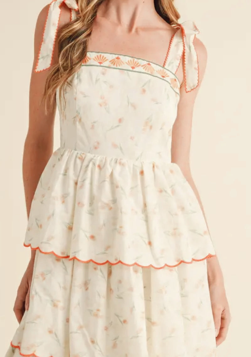 Apricot Hymn Dress