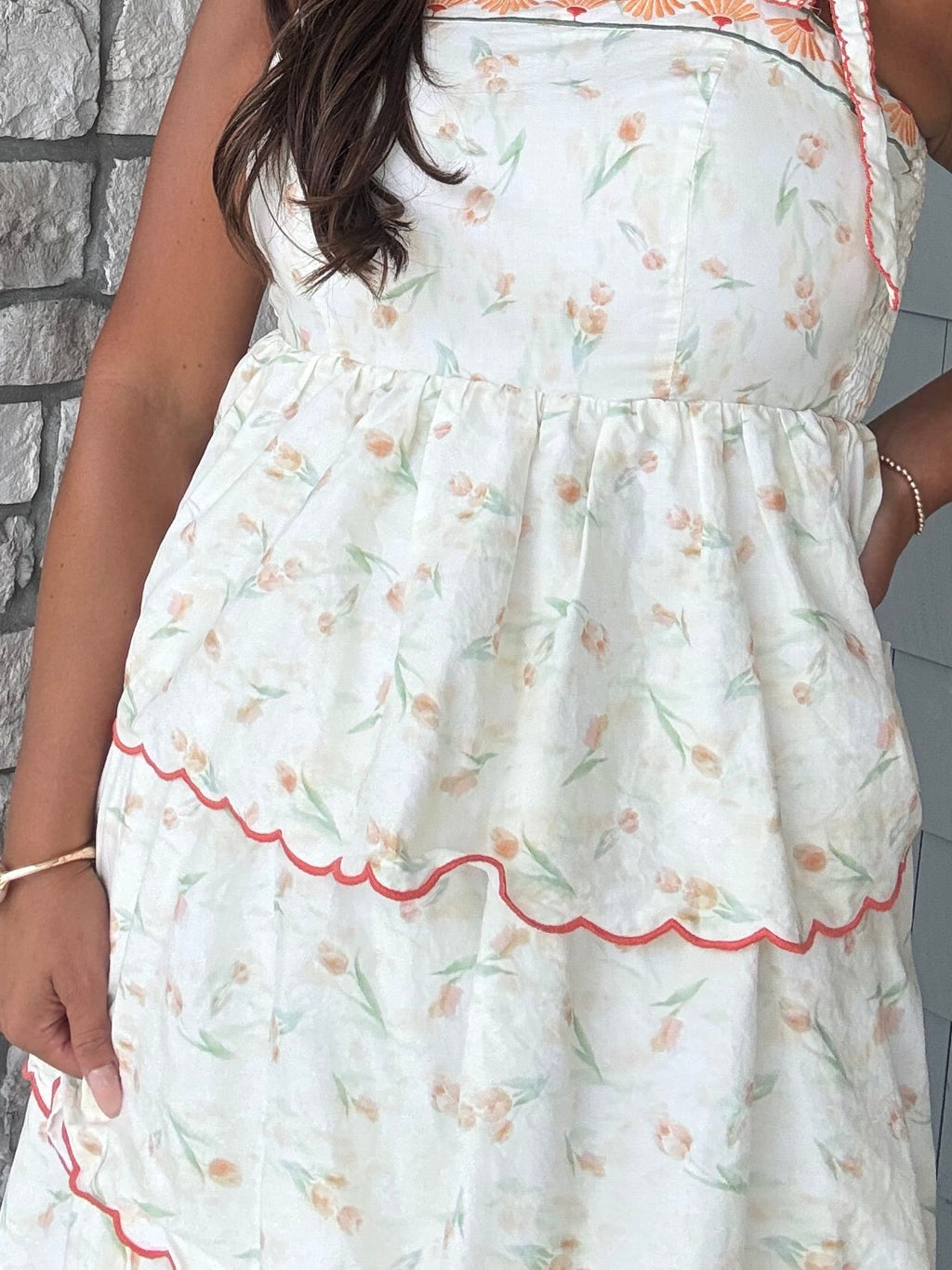 Apricot Hymn Dress