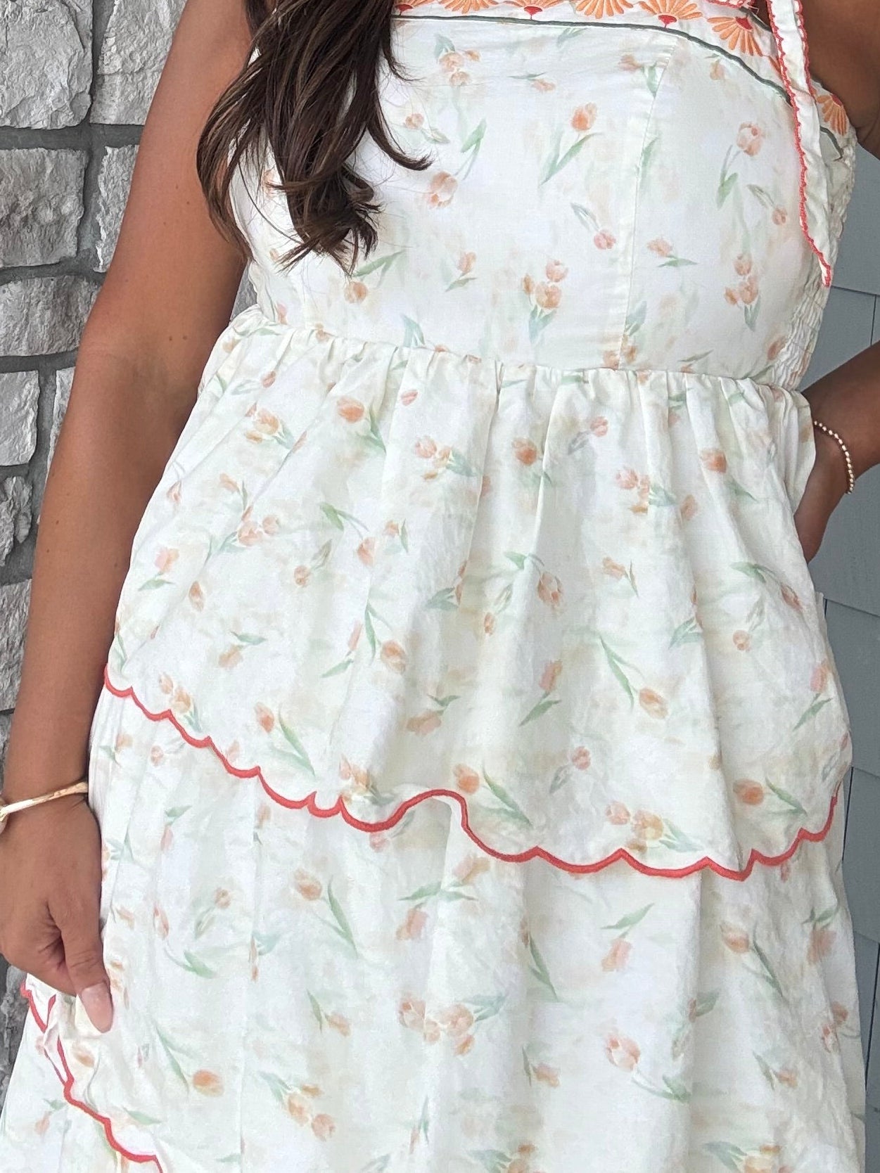 Apricot Hymn Dress