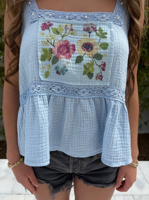 Bluebird Garden Top