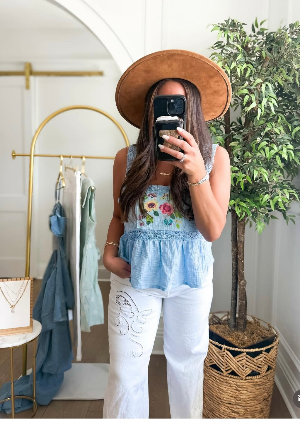 Bluebird Garden Top