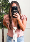Rosewater Bow Top